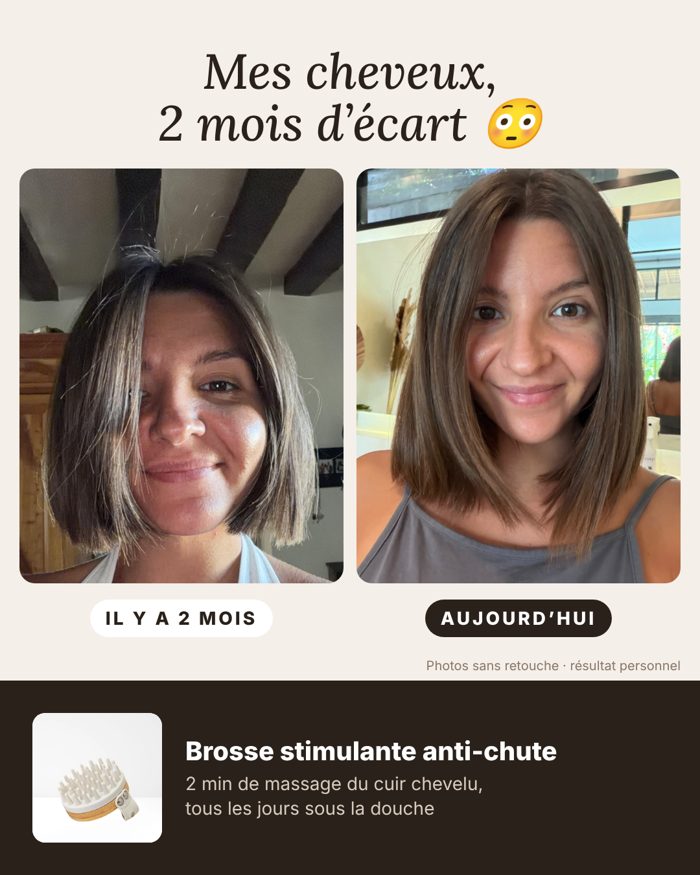 Ad avant après cheveux