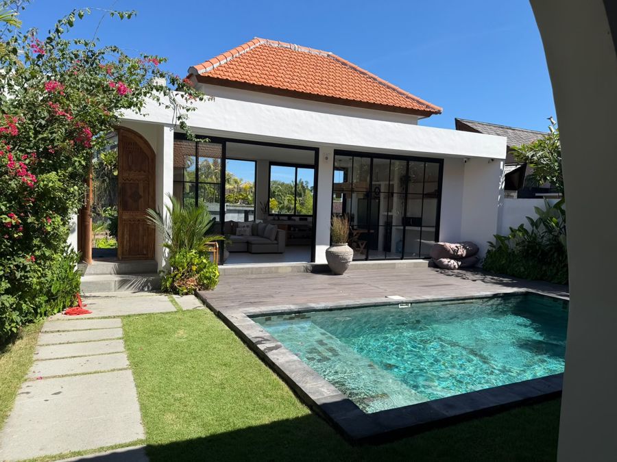 Villa et piscine